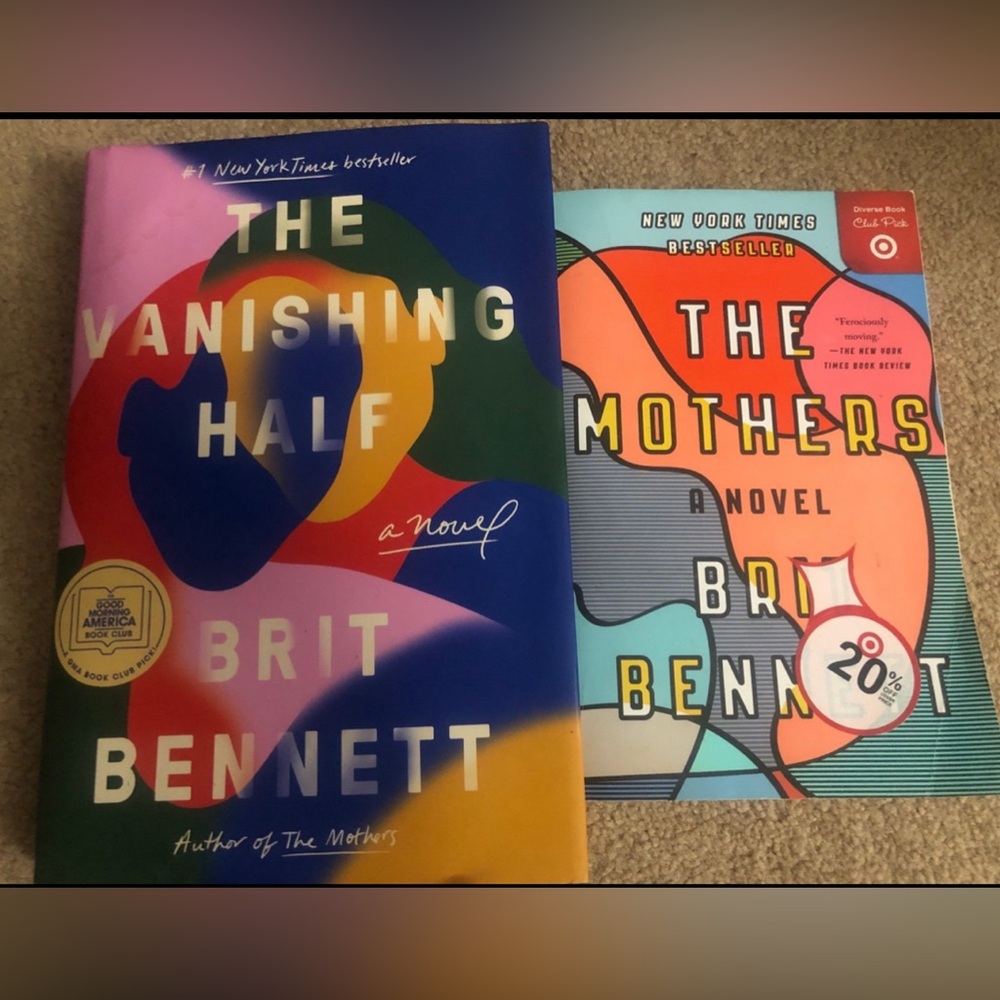 Brit Bennett fiction book bundle the mothers and The Vanishing Half